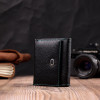 ST Leather Жіночий гаманець з натуральної шкіри чорний  19504 - зображення 6