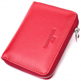 ST Leather Шкіряний гаманець для жінок червоного кольору  19490