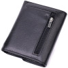 ST Leather Жіночий шкіряний гаманець чорний  19494 - зображення 2