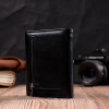 ST Leather Жіночий шкіряний гаманець чорний  19494 - зображення 8