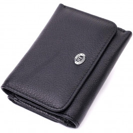 ST Leather Жіночий гаманець із натуральної шкіри чорний  19477