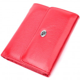 ST Leather Шкіряний жіночий гаманець червоний  19482