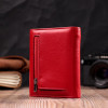 ST Leather Шкіряний жіночий гаманець червоний  19482 - зображення 8