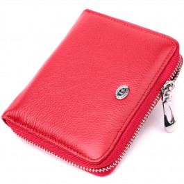 ST Leather Жіноче портмоне з натуральної шкіри червоне  19486