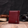 ST Leather Жіночий гаманець із натуральної шкіри бордовий  19476 - зображення 6