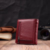 ST Leather Жіночий гаманець із натуральної шкіри бордовий  19476 - зображення 7