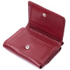 ST Leather Жіночий гаманець із натуральної шкіри бордовий  19479 - зображення 3