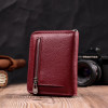 ST Leather Жіночий шкіряний гаманець бордовий  19485 - зображення 7