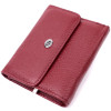 ST Leather Шкіряний жіночий гаманець бордовий  19480 - зображення 1
