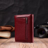 ST Leather Шкіряний жіночий гаманець бордовий  19480 - зображення 8