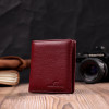 ST Leather Жіночий гаманець із натуральної шкіри бордовий  19467 - зображення 6