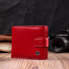ST Leather Жіноче портмоне з натуральної шкіри червоне  19471 - зображення 7