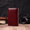 ST Leather Жіночий гаманець із натуральної шкіри бордовий  19470 - зображення 7