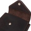 Grande Pelle Чоловічий гаманець з натуральної шкіри коричневий  16803 - зображення 3