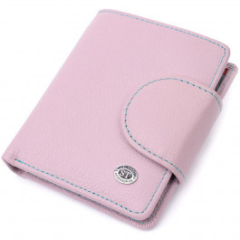 ST Leather Шкіряний жіночий гаманець рожевий  19456