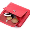 ST Leather Шкіряний жіночий гаманець червоний  19453 - зображення 6