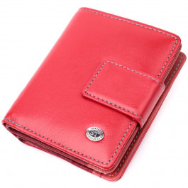 ST Leather Жіночий гаманець з натуральної шкіри червоний  19437