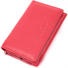ST Leather Шкіряний жіночий гаманець червоний  22490
