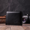 ST Leather Чоловіче портмоне з натуральної шкіри чорне  22482 - зображення 6
