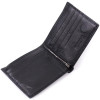 ST Leather Шкіряне чоловіче портмоне із затискачем чорне  22481 - зображення 3