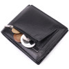 ST Leather Чоловіче шкіряне портмоне із затискачем чорне  22485 - зображення 5