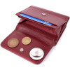 ST Leather Шкіряний жіночий гаманець бордового кольору  22507 - зображення 5