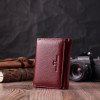 ST Leather Шкіряний жіночий гаманець бордового кольору  22507 - зображення 6