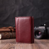 ST Leather Шкіряний жіночий гаманець бордового кольору  22507 - зображення 7