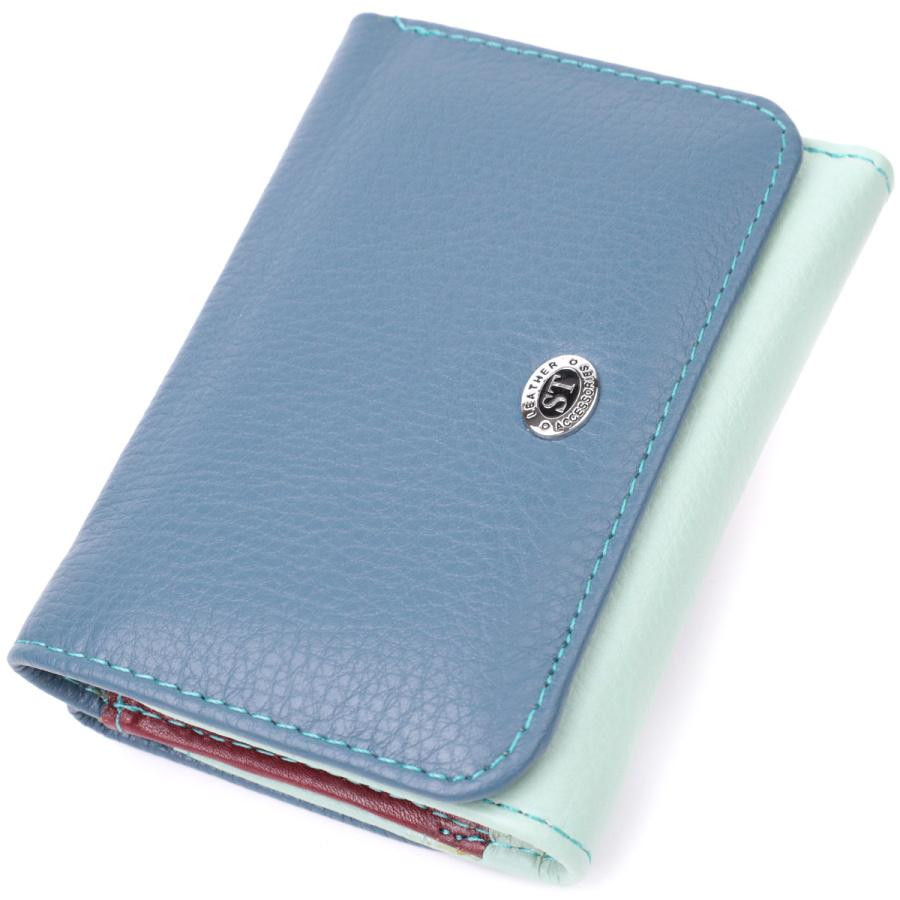 ST Leather Жіночий гаманець з натуральної шкіри різнокольоровий  22493 - зображення 1