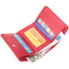 ST Leather Шкіряний жіночий гаманець червоного кольору  22505 - зображення 4