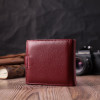 ST Leather Жіночий гаманець з натуральної шкіри бордовий  22554 - зображення 8