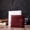 ST Leather Жіночий гаманець з натуральної шкіри бордовий  22554 - зображення 9