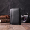 ST Leather Шкіряний жіночий гаманець чорного кольору  22506 - зображення 7