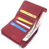 ST Leather Жіночий гаманець з натуральної шкіри бордовий  22551 - зображення 4