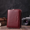 ST Leather Жіночий гаманець з натуральної шкіри бордовий  22551 - зображення 7