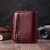 ST Leather Жіночий гаманець з натуральної шкіри бордовий  22551 - зображення 8