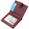 ST Leather Жіночий гаманець з натуральної шкіри бордовий  22674 - зображення 4