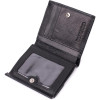 ST Leather Жіночий гаманець з натуральної шкіри чорний  22542 - зображення 5
