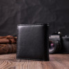 ST Leather Жіночий гаманець з натуральної шкіри чорний  22542 - зображення 7