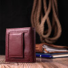 ST Leather Жіночий гаманець з натуральної шкіри бордовий  22674 - зображення 8