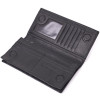 ST Leather Жіночий гаманець з натуральної шкіри чорний  22538 - зображення 3