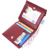 ST Leather Жіночий гаманець з натуральної шкіри бордовий  22544 - зображення 4