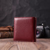 ST Leather Жіночий гаманець з натуральної шкіри бордовий  22544 - зображення 7