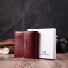 ST Leather Жіночий гаманець з натуральної шкіри бордовий  22544 - зображення 8