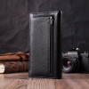 ST Leather Жіночий гаманець з натуральної шкіри чорний  22538 - зображення 8