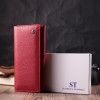 ST Leather Жіночий гаманець з натуральної шкіри червоний  22514 - зображення 8