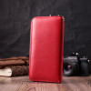 ST Leather Гаманець-клатч жіночий шкіряний червоний  22530 - зображення 7