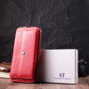 ST Leather Гаманець-клатч жіночий шкіряний червоний  22530 - зображення 8
