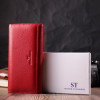 ST Leather Жіночий гаманець із натуральної шкіри червоний  22524 - зображення 9