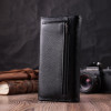 ST Leather Шкіряний жіночий гаманець чорного кольору  22546 - зображення 7